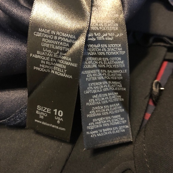 Preen Asymmetrical Colorblock Sheath Dress - Picture 8 of 8